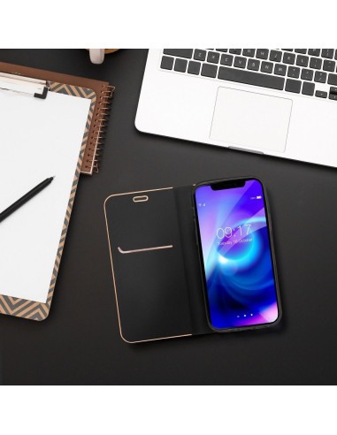 Etui Luna Book pour iPhone 6 noir