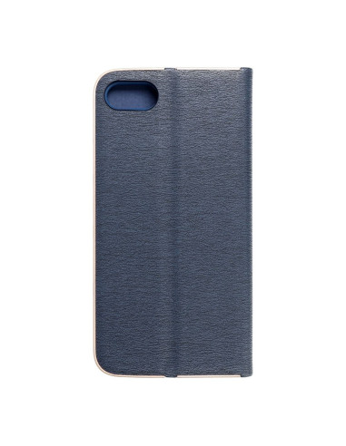 Etui Luna Book pour iPhone 7 / 8 / SE 2020 / SE 2022 bleu marine
