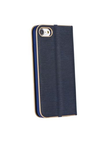 Etui Luna Book pour iPhone 7 / 8 / SE 2020 / SE 2022 bleu marine