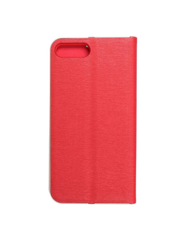 Etui Luna Book pour iPhone 7 Plus / 8 Plus rouge