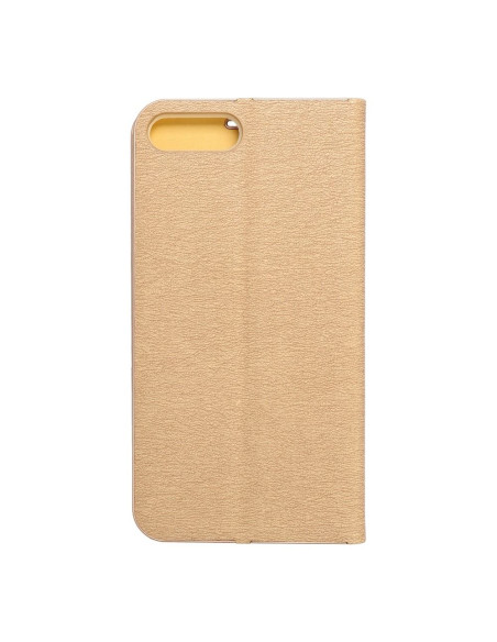 Etui Luna Book pour iPhone 7 Plus / 8 Plus or