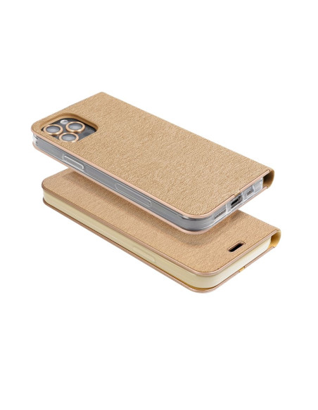 Etui Luna Book pour iPhone 7 Plus / 8 Plus or