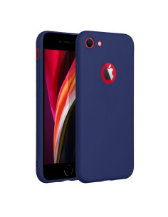 Coque SOFT pourIPHONE 8 bleu foncé 2