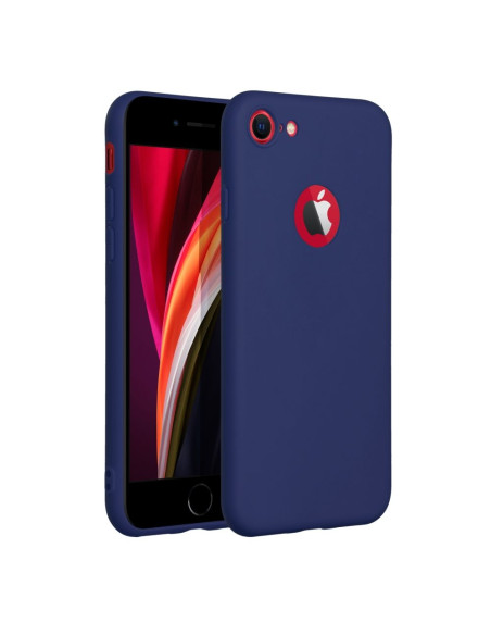 Coque SOFT pourIPHONE 8 bleu foncé