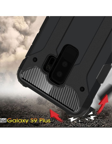 Coque ARMOR pour SAMSUNG Galaxy S9 PLUS NOIR