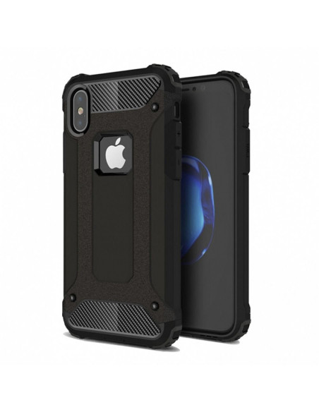 Coque ARMOR pour IPHONE X NOIR