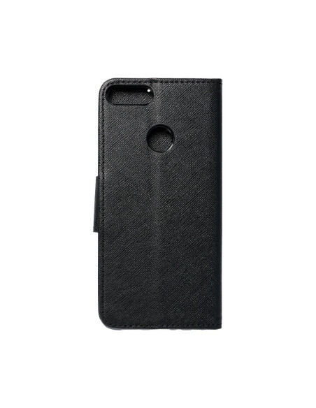 Etui Fancy Book pour HUA P Smart noir