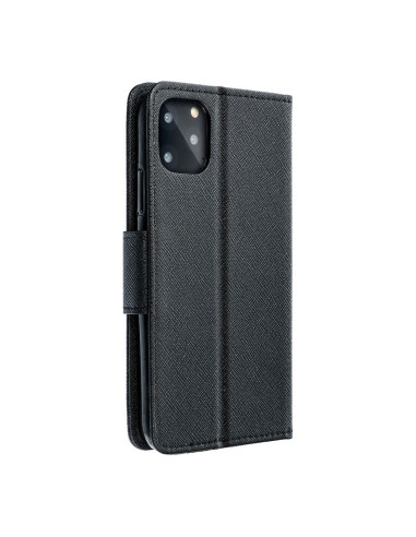 Etui Fancy Book pour HUA P Smart noir