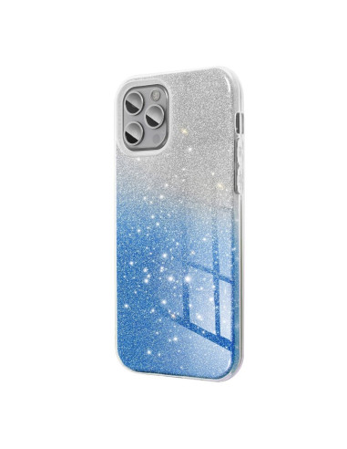 Coque Forcell - SHINING pour IPHONE 7 / 8 TRANSPARENT/ BLEU