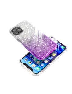 Coque Forcell - SHINING pour IPHONE 7 Plus / 8 PlusTRANSPARENT / VIOLET 2