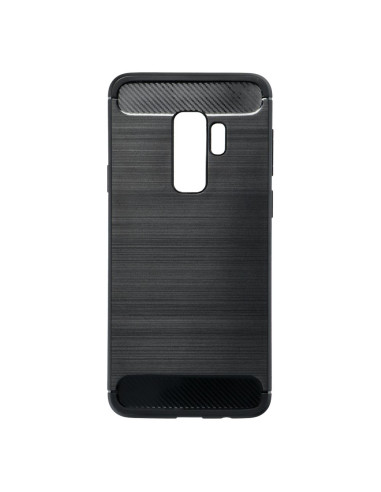 COQUE FORCELL - CARBON pour SAMSUNG Galaxy S9 PLUS NOIR