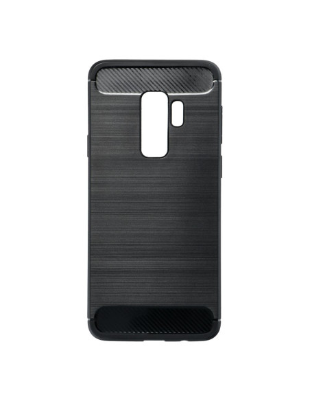 COQUE FORCELL - CARBON pour SAMSUNG Galaxy S9 PLUS NOIR