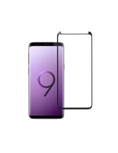 VERRE TREMPE Blue Star 5D - SAM Galaxy S9 (full glue/petite taille) NOIR