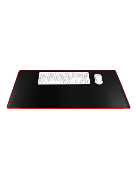 Tapis de souris gaming 900x400x3mm noir - rouge