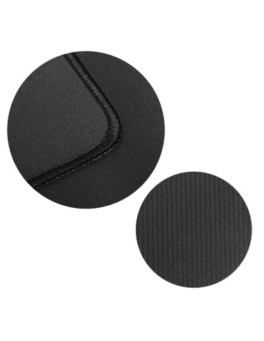 Tapis de souris 350x250x3mm noir- rouge