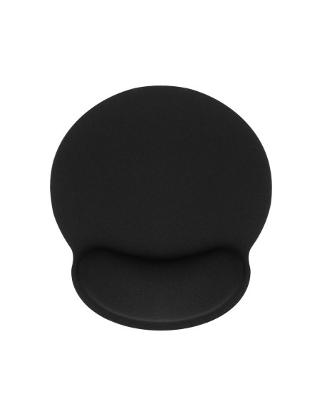 Tapis de souris ergonomique pour le poignet 250x230x25mm / noir