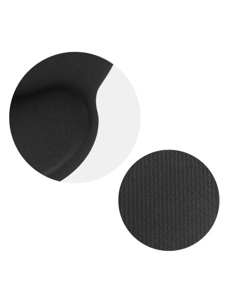 Tapis de souris ergonomique pour le poignet 250x230x25mm / noir