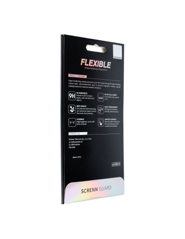 Verre hybride BESTSUIT FLEXIBLE 5D Full Glue - APP iPhone 6/6s NOIR