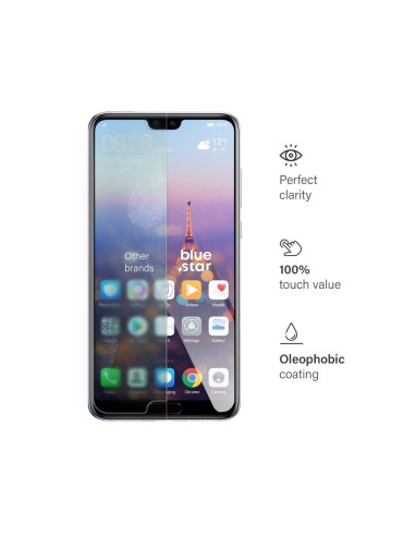 VERRE TREMPE Blue Star- HUA P20 Pro