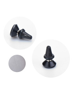 Support voiture magnétique sur la grille de ventilation NOIR 2