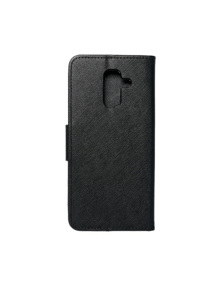 Etui Fancy Book pour SAMSUNG A6 Plus 2018 noir