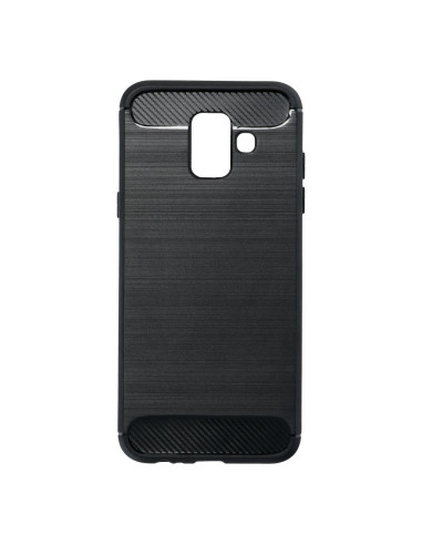 COQUE FORCELL - CARBON pour SAMSUNG Galaxy A6 ( A6 2018 ) NOIR