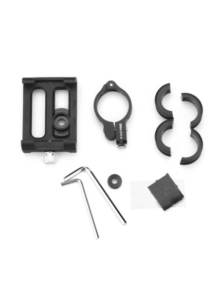 Support vélo pour guidon GUB G84 ABS, aluminium, vissé