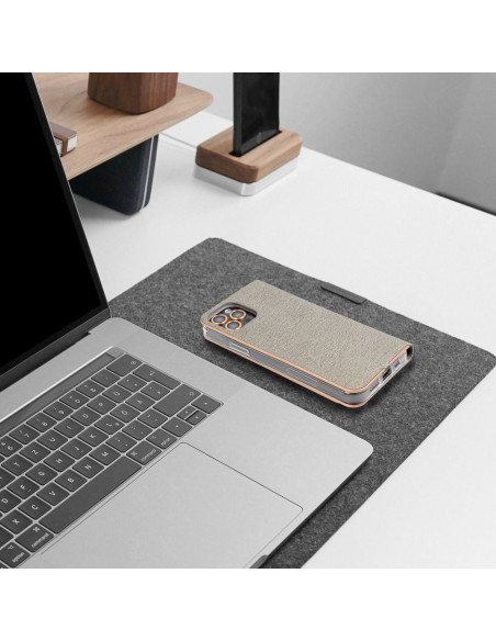 Etui Luna Book pour HUAWEI P20 Lite grey