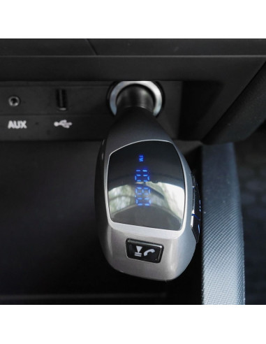 Transmetteur FM X5 Bluetooth + USB + lecteur carte mémoire