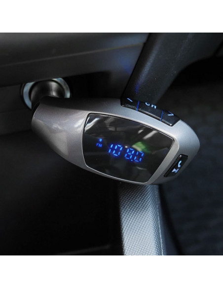 Transmetteur FM X5 Bluetooth + USB + lecteur carte mémoire