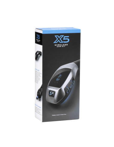 Transmetteur FM X5 Bluetooth + USB + lecteur carte mémoire