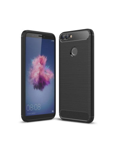 COQUE FORCELL - CARBON pour HUAWEI P Smart NOIR