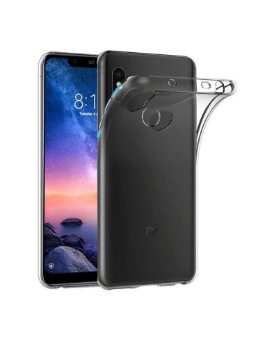 Coque BACK CASE Ultra Slim 0,5mm pour XIAOMI Redmi 6 PRO / Mi A2 Lite TRANSPARENT
