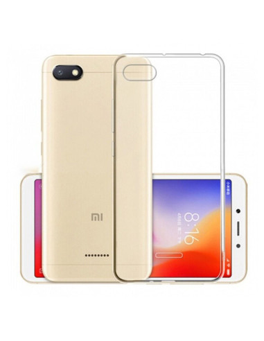 Coque BACK CASE Ultra Slim 0,5mm pour XIAOMI Redmi 6A TRANSPARENT