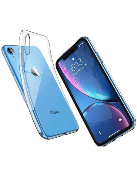 Coque BACK CASE Ultra Slim 0,3mm pour IPHONE XR TRANSPARENT