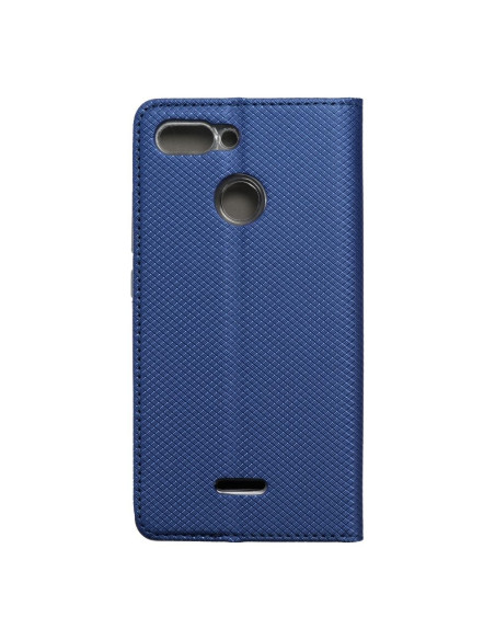 Etui Smart Case Book pour XIAOMI Redmi 6 bleu marine