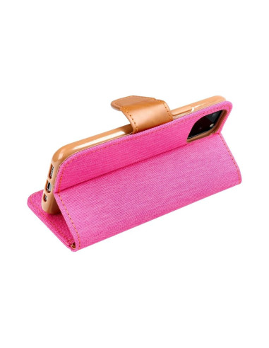 Etui Canvas pour HUAWEI Mate 20 Lite rose