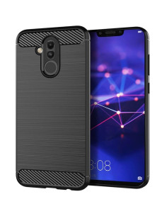 COQUE FORCELL - CARBON pour HUAWEI Mate 20 LITE NOIR