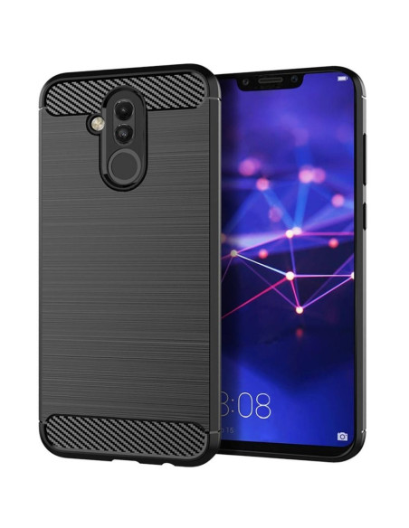 COQUE FORCELL - CARBON pour HUAWEI Mate 20 LITE NOIR