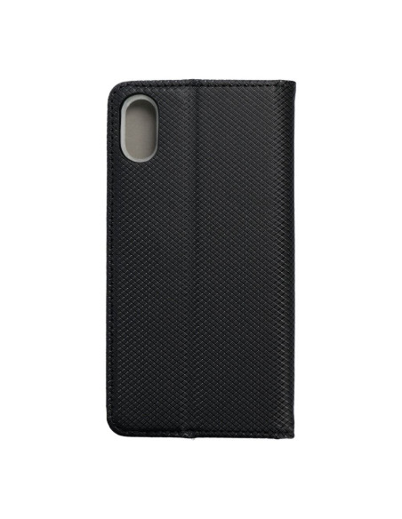 Etui Smart Case Book pour iPhone XS noir