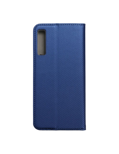 Etui Smart Case Book pour SAMSUNG Galaxy A7 2018 (A750) bleu marine