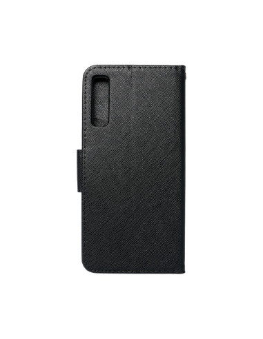 Etui Fancy Book pour SAMSUNG A7 2018 (A750) noir