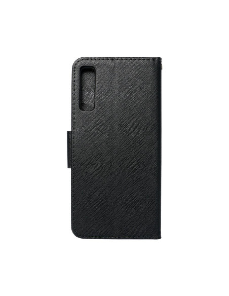 Etui Fancy Book pour SAMSUNG A7 2018 (A750) noir