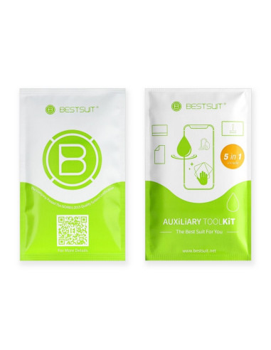 Verre hybride BESTSUIT FLEXIBLE 5D Full Glue - SAM Galaxy S8 NOIR (Hot Banding)