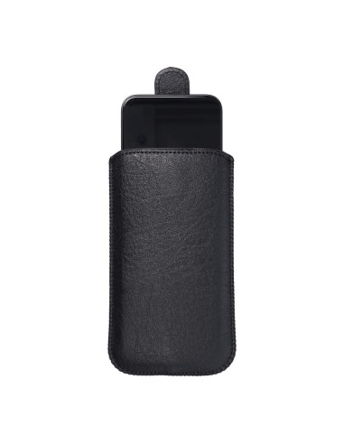 Slim Kora 2 Universal Leather Coque - pour Iphone XR/11 noir