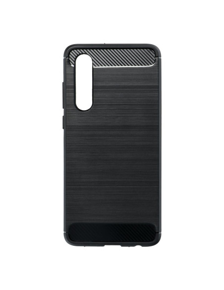 COQUE FORCELL - CARBON pour HUAWEI P30 NOIR