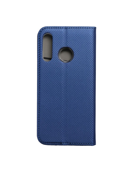 Etui Smart Case Book pour HUAWEI P30 Lite bleu marine
