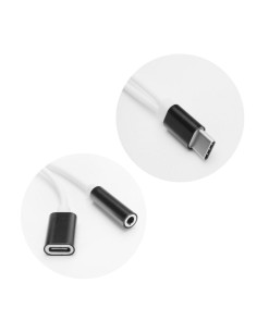Adaptateur HF/audio + charging Type C do Jack 3,5mm + chargement NOIR 2