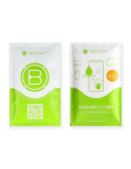 Verre hybride BESTSUIT FLEXIBLE 5D Full Glue - SAM Galaxy S10 NOIR (Hot Banding)