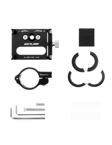 Support vélo pour guidon GUB G85 Aluminium noir